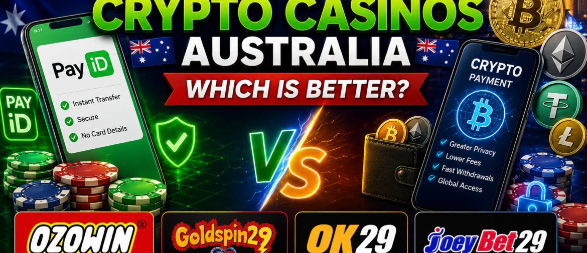 PayID vs Crypto Casinos Australia – Which Payment Method Wins in 2026?