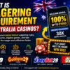 What is Wagering Requirement in Australia Casinos?