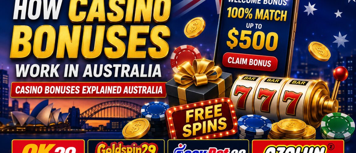 How Casino Bonuses Work in Australia