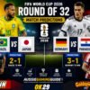 Brazil vs Japan & Germany vs Paraguay Predictions – FIFA World Cup 2026 Round of 32
