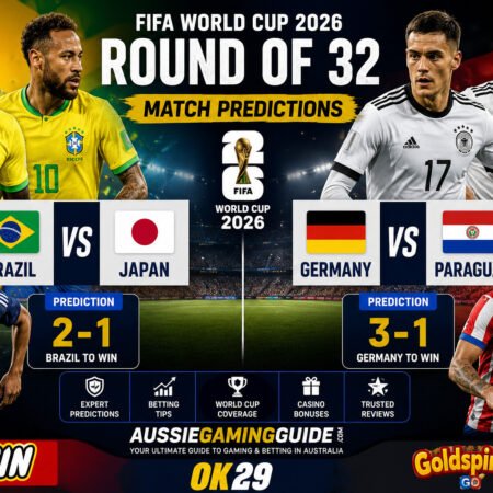 Brazil vs Japan & Germany vs Paraguay Predictions – FIFA World Cup 2026 Round of 32