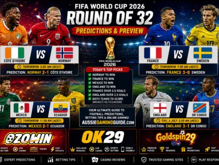 FIFA World Cup 2026 Round of 32 Predictions: Côte d’Ivoire vs Norway, France vs Sweden, Mexico vs Ecuador & England vs DR Congo