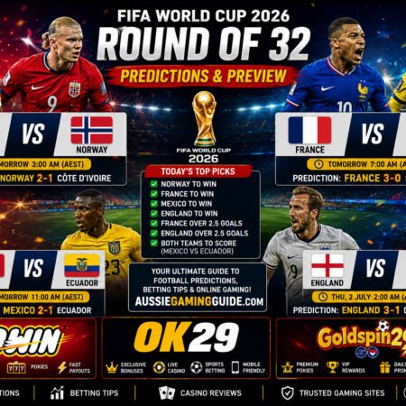 FIFA World Cup 2026 Round of 32 Predictions: Côte d’Ivoire vs Norway, France vs Sweden, Mexico vs Ecuador & England vs DR Congo