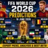 FIFA World Cup Predictions Today (16 June 2026): Expert Picks, Score Predictions & Match Analysis