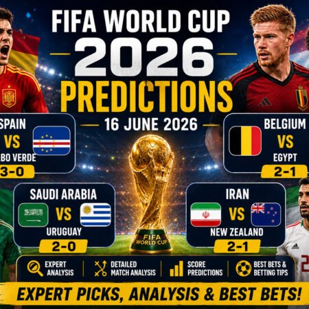 FIFA World Cup Predictions Today (16 June 2026): Expert Picks, Score Predictions & Match Analysis