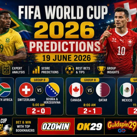 FIFA World Cup Predictions Today (19 June 2026): Expert Match Analysis, Score Predictions & Best Bets