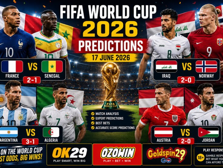 FIFA World Cup Predictions Today (17 June 2026): France, Argentina, Norway and Austria Expected to Start Strong
