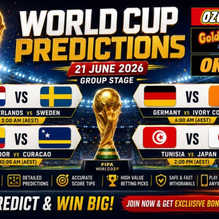 World Cup Predictions 21 June 2026: Expert Group Stage Analysis & Best Betting Tips for Australians