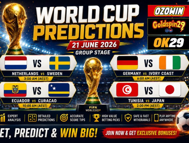 World Cup Predictions 21 June 2026: Expert Group Stage Analysis & Best Betting Tips for Australians