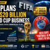 FIFA’s $20 Billion World Cup Business Plan Sparks Global Debate as UEFA Pushes Back