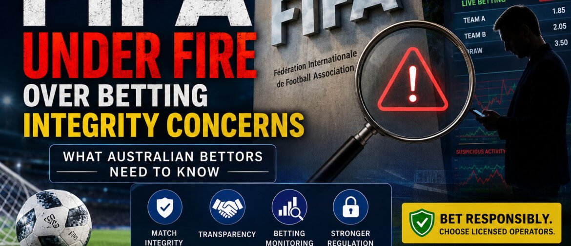FIFA Under Fire Over Betting Integrity Concerns: What Australian Bettors Need to Know
