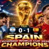 Spain Crowned FIFA World Cup 2026 Champions: Historic Victory Ends Argentina’s Dream