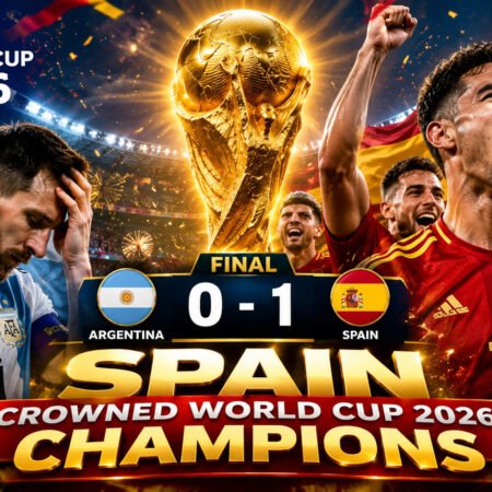 Spain Crowned FIFA World Cup 2026 Champions: Historic Victory Ends Argentina’s Dream