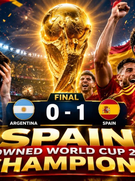 Spain Crowned FIFA World Cup 2026 Champions: Historic Victory Ends Argentina’s Dream