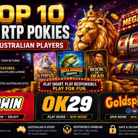 Top 10 High RTP Pokies for Australian Players