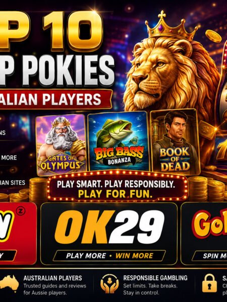 Top 10 High RTP Pokies for Australian Players